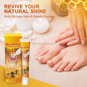 Crème réparatrice pour ongles antifongique au <span class=keywords><strong>venin</strong></span> d'abeille efficace Pommade de soin des ongles des pieds 20g - Product Image 4
