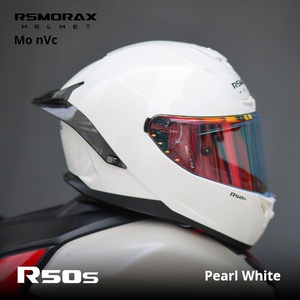 Casco Integrale Motorax R50S Koi Starry Sky Nero Grigio in ABS, Nuovo Approvato DOT, Caratteristiche Personalizzabili, Per Tutte le Stagioni, Uomo Donna - Product Image 2