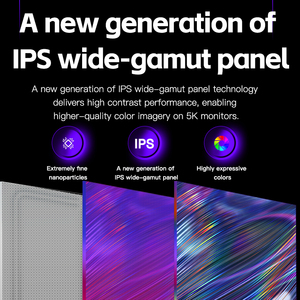 Kuycon P40K 40 pollici Monitor 5k senza supporto 120hz schermo di visualizzazione per programmatori PC e commercianti finanziari - Product Image 6