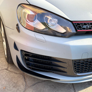 Alerón Delantero para Volkswagen Golf Mk6, Modificación de Rejilla de Ventilación, Alerones Laterales y Inferiores de ABS para Mejora y Reequipamiento - Product Image 1