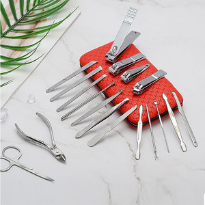 Kit professionnel de coupe-ongles en acier inoxydable 7 en 1, ensemble de <span class=keywords><strong>manucure</strong></span> et de <span class=keywords><strong>pédicure</strong></span>, 18 pièces, portable et durable - Product Image 3