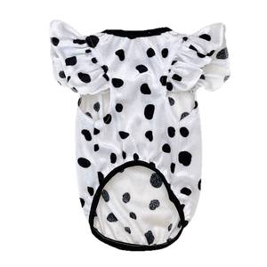 Jupe personnalisée à nœud en ruban extra-large, motif pois, style européen et américain, pour chat, chien Teddy, bouledogue français, toutes saisons - Product Image 5