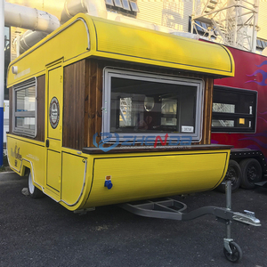 Truk Makanan Modern untuk Luar Ruangan, Trailer Makanan Waffle Crepe Murah dengan Dapur Lengkap, Trailer Makanan untuk Dessert, Pancake, dan Donat - Product Image 5