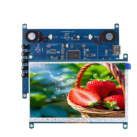 Custom10.1inch/7-Inch 1024*600 IPS TFT-LCD ahududu PI yüksek çözünürlüklü LCM paneli için HD-M ile dokunmatik ekran