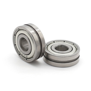 Rodamiento Rígido de Bolas 696ZZ con Anillo Exterior No Estándar de Ranura Única, Diseño Compatible con Fábrica, Muestras Basadas en Planos - Product Image 1