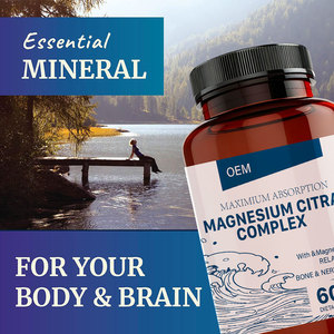 Cápsulas Blandas <span class=keywords><strong>de</strong></span> Citrato <span class=keywords><strong>de</strong></span> <span class=keywords><strong>Magnesio</strong></span>, Glicinato y Malato (Complejo <span class=keywords><strong>de</strong></span> <span class=keywords><strong>Magnesio</strong></span> 4x) 500mg OEM/ODM con <span class=keywords><strong>Beneficios</strong></span> Antioxidantes - Product Image 3