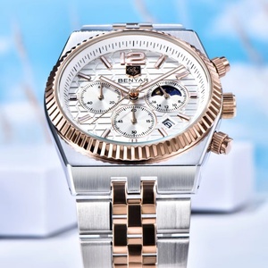 Montre à quartz pour homme BENYAR BY-5225M, multifonction, calendrier, mode, simple, étanche, lumineuse, montre de business, Reloj Hombre - Product Image 2