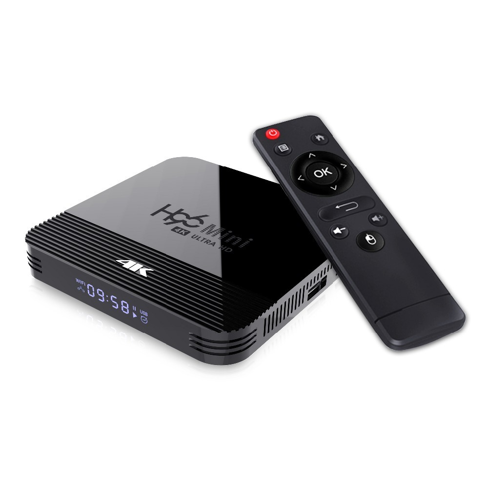 H96 Mini H8 Android 9,0 Dispositivo de TV inteligente 2GB 16GB 2,4G/5G Wifi 4K Youtube reproductor de medios BT4.0 4K