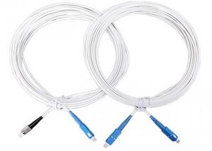 Cable de Fibra Óptica Monomodo Simplex SC a SC, G657A2, Revestimiento Exterior Negro LSZH, Diámetro Personalizado, Cable de Conexión - Product Image 2