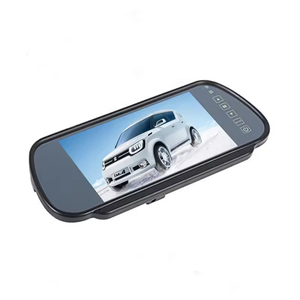 7 "TN <span class=keywords><strong>Car</strong></span> <span class=keywords><strong>Rear</strong></span> <span class=keywords><strong>View</strong></span> gương <span class=keywords><strong>Monitor</strong></span> điều khiển từ xa 4pin hàng không nối Clip-on Thiết kế 12-24V cho xe ô tô/rvs/Xe Tải/Xe Tải-1 năm - Product Image 2