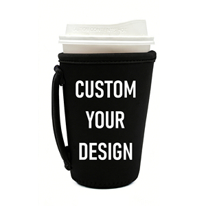 Enfriador <span class=keywords><strong>de</strong></span> bebidas con asa, Portavasos para el 4 <span class=keywords><strong>de</strong></span> julio, Koozy personalizado para bodas, Koozy con logo personalizado, Funda para vasos, Koozy en blanco - Product Image 1