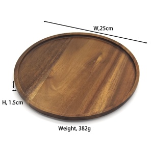 <span class=keywords><strong>Plateau</strong></span> décoratif rond en bois pour <span class=keywords><strong>plateau</strong></span> à <span class=keywords><strong>fromage</strong></span> à <span class=keywords><strong>dessert</strong></span> aux fruits plaque en bois créative accessoires de cuisine - Product Image 6