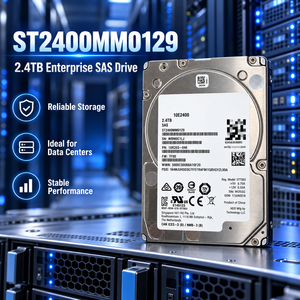 Disque dur SAS <span class=keywords><strong>Seagate</strong></span> <span class=keywords><strong>2</strong></span>,4 <span class=keywords><strong>To</strong></span> 10K ST2400MM0129, <span class=keywords><strong>2</strong></span> millions d'heures MTBF, charge utile de 550 <span class=keywords><strong>To</strong></span>/an, double port, fonctionnement 24/7 - Product Image 2
