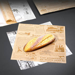High Quality Food Grade Greaseproof <b>Paper</b> <b>Roll</b> Single-Sided for Burger <b>Wrapping</b> and Bread Coating for Sushi - Product Image 5