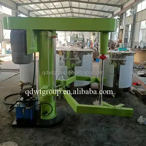 Lift Hidrolik Kecepatan Tinggi Disperser Mixer untuk Lem, Tinta