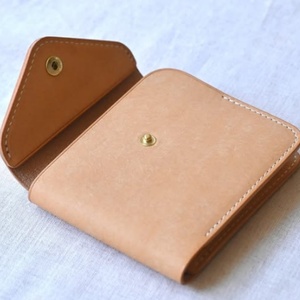Custom High Quality Genuine Leather Card Case <b>Wallet</b> for Men Slim Vintage Style with Open Closure Short Front Pocket <b>RFID</b> Fold - Product Image 4
