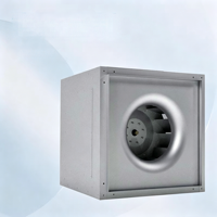 Unité de ventilation industrielle à entraînement direct électrique INFINAIR ISQ, débit d'air par conduit de 166 000 m³/h, 52 100 Pa, volume élevé, haute pression