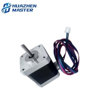 Motor Stepper Nema 17 Seri 42x42x23mm 34mm 40mm 48mm 60mm 12V 4 Lead Hybrid untuk Printer 3D dan CNC
