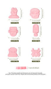 Cortadores de Galletas de Plástico Ecológicos de la <span class=keywords><strong>Serie</strong></span> Halloween Weird, Vampiro 3D, Dibujos Animados, Murciélago, Animación DIY, Galletas Impresas - Product Image 6