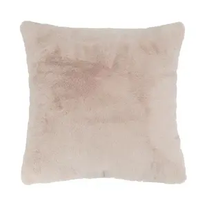 Amazon selling well 100%Polyester soft set touch sleep well cushions Faux Rabbit fur pillow