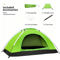 Tentes d'extérieur pour une, deux ou trois à quatre personnes – Vente en gros transfrontalière : Tentes de camping, de plage et de pique-nique pour l'extérieur