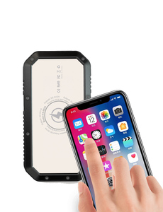 Banco de energía <span class=keywords><strong>Solar</strong></span>, Cargador <span class=keywords><strong>Solar</strong></span> portátil, 20.000 mAh, Cargador inalámbrico Qi y Tres Puertos USB - Product Image 4