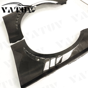 Guardabarros Estilo TAKD de Fibra de Carbono para Audi A4 S4 B9 2017-2019, Directo de Fábrica - Product Image 4