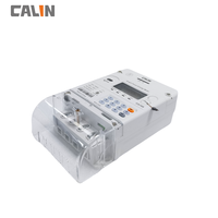 Medidor de energía prepago de doble fuente Medidor de prepago de token compatible con STS monofásico inteligente con solución AMI de sistema de venta