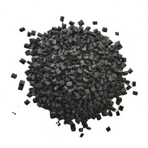 เม็ดพลาสติกไนลอน PA66 ผสมคาร์บอนไฟเบอร์สีดำ โพลีเอไมด์ 66 ดัดแปลง CF20 - Product Image 1