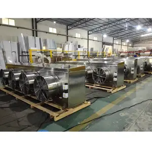 Pendingin udara 220V 60Hz 8,2 kW, kondensor evaporasi ruang dingin daging