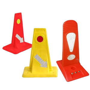 Delineateur de voie flexible de 285 mm pour la sécurité routière et le contrôle du trafic - Product Image 1