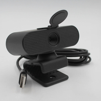 Webcam komputer HD penuh, kamera Web mikrofon tanam 1080P usb untuk Pc