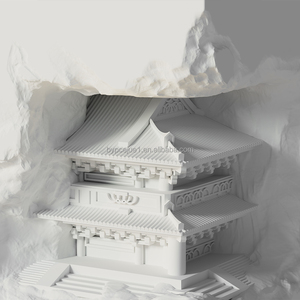 Lámpara de mesa de <span class=keywords><strong>yeso</strong></span> controlado por alambre en relieve de estilo chino de lujo Fabricante Zhongshan Lámpara de escritorio a granel al por mayor - Product Image 3