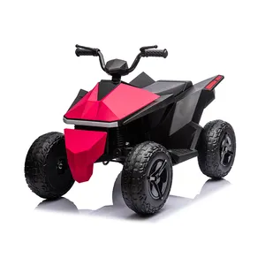 最新的UTV 12v儿童乘坐汽车玩具电动车4轮玩具儿童音乐和灯光