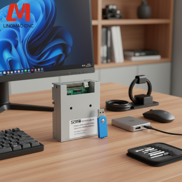 MAZAK Little Giant System Floppy Drive to USB FD235HG-USB144 for Mazak CNC Machine Plastic Industrial Equipment