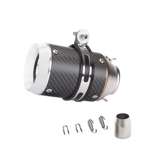 Tubo de Escape Corto de Fibra de Carbono para Motocicleta de Gran Cilindrada, Apto para Modificación de Accesorios Kawasaki - Product Image 6