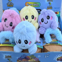 Nouvelle Peluche Enfant Mignonne en Forme de Ravioli, Peluche Squishy Ravioli pour Enfants, Cadeau Surprise