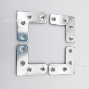 Supports d'angle en alliage d'aluminium, petit profil d'angle avec ouverture pour portes et fenêtres, accessoires métalliques pour la décoration intérieure - Product Image 2