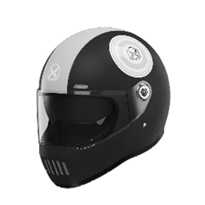 Casque de moto intégral de style rétro pour enfants en ABS avec doublure en mousse et fermeture à dégagement rapide Produit OEM de taille libre - Product Image 2