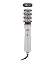 Sèche-cheveux rotatif automatique 2-en-1 et volumateur, brosse lissante USB avec 3 réglages de température (français/espagnol) pour usage domestique