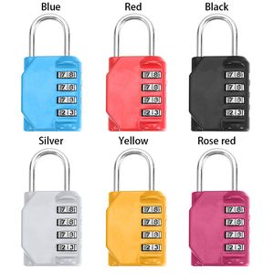 Mini Combination Padlock Password <b>Locks</b> 4 Digit Waterproof Outdoor <b>Lock</b> for Door Suitcase Bag Package <b>Cabinet</b> Locker Window - Product Image 6