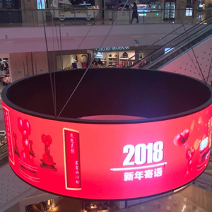 Columna de publicidad para centro comercial, pantalla led con módulo flexible y suave, P2, 5, P3, P4 - Product Image 5