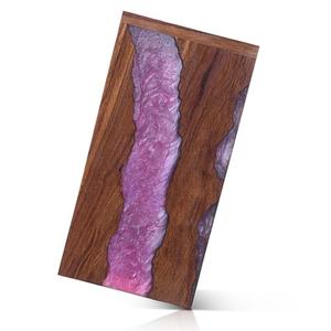 Urna Funeraria al por Mayor con Resina Epoxi Rosa y Madera Sólida, Disponible en Varios Tamaños, para Uso en Funerales - Product Image 3