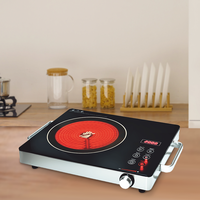 Nouveau, 2000w/220v CE, table de cuisson électrique à infrarouge, Wok OEM, plaque chauffante en céramique