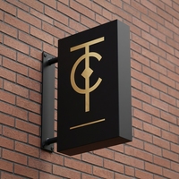 Enseigne lumineuse LED personnalisée, écran LED transparent, décoration de salle de jeux, lumière de nuit, enseigne logo