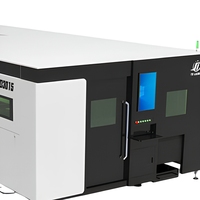 Cortadora Láser CNC 3015 para Chapa y Tubería de 6m y 9m, Máquina de Corte Láser Combinada para Tubos y Placas de 240mm, 3000W y 6000W con Cubierta Completa