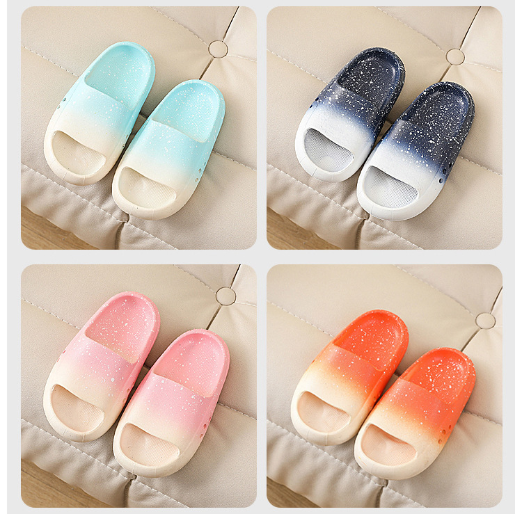 Children Summer Beach Shoes Anti-slip Rubber Slides Slipper Kids Slippers Cartoon Indoor Shoes
