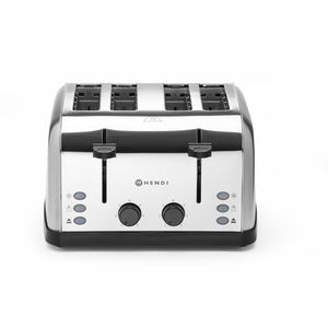 HENDI Tostapane Commerciale a 4 Fette 240V/1500W per Cucina Professionale, Dimensioni 295x335x180mm - Product Image 1
