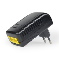Injecteur passif PoE 4805 standard UE, tension universelle, Ethernet 10/100 Mbps, 48 V 0,5 A 24 W max, sortie unique, pour IPC/AP Chine