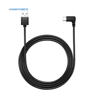 Câble de charge USB Type C à angle droit 28AWG 24AWG 22AWG 20AWG 2 conducteurs 0,2m 0,5m 1m 2m